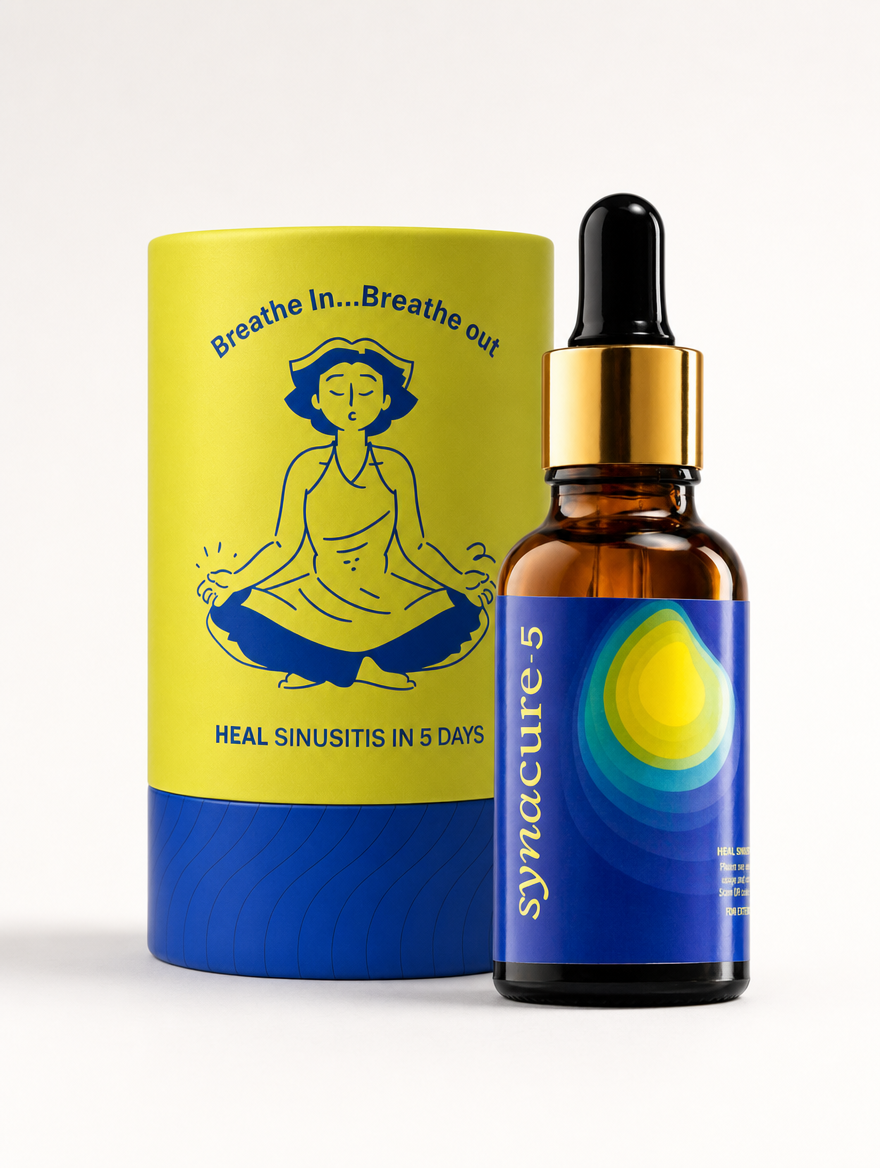 Synacure-5 Sinusitis Relief Oil (30 ml)